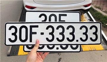 Mẫu Tờ khai tiền bán đấu giá biển số xe ô tô mới nhất 2026
