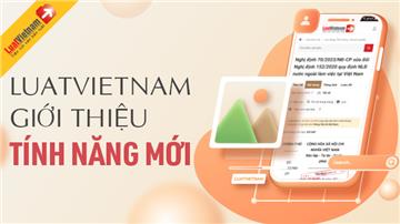 Thông báo tính năng mới: Theo dõi điều khoản văn bản và Ghi chú cá nhân